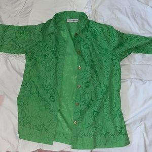 Sag Harbor 3/4 sleeve button up